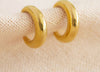 Orecchini Donna A Cerchio A Forma Di Luna In Acciaio Inossidabile Placcato Oro 18ct Casual Da Donna Moda/Donna/Gioielli/Orecchini MesmerizeD - Porto Sant’Elpidio, Commerciovirtuoso.it