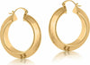 Orecchini Donna A Cerchio Hoop In Ottone Placcati Oro Senza Nichel Ipoallergenico Dacia 4,5cm Di Diametro Con Chiusura A Scatto Da Donna Moda/Donna/Gioielli/Orecchini MesmerizeD - Porto Sant’Elpidio, Commerciovirtuoso.it
