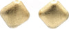 Orecchini Donna a Rombo Orecchini Nickel Free in Zamak Laminato Con Chiusura a Farfallina 4x4 Cm Moda/Donna/Gioielli/Orecchini Leclaf - Napoli, Commerciovirtuoso.it