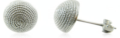 Orecchini corbula bombata filigrana sarda argento GIOIELLO SARDEGNA