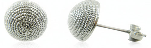 Orecchini corbula bombata filigrana sarda argento GIOIELLO SARDEGNA