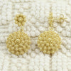 Orecchini Donna in Argento Dorato Filigrana Sarda Nido D'ape a Fiore Pendenti Argento 935 Diametro 10x20 Mm Moda/Donna/Gioielli/Orecchini Gioielleria Saba - Dolianova, Commerciovirtuoso.it