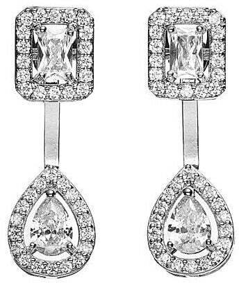 Orecchini Donna Ottaviani 500692o Pendenti Con Zirconi