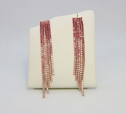 Orecchini Donna Pendenti 38bycameli Vzzs345 fuxia