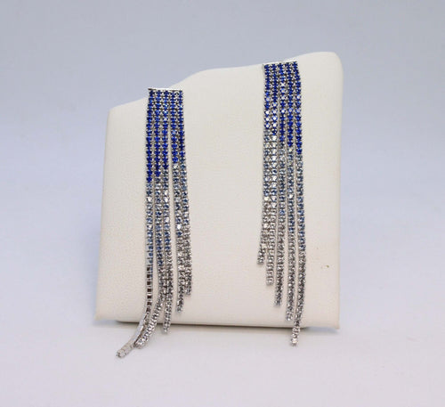 Orecchini Donna Pendenti 38bycameli Vzzs345a Blu