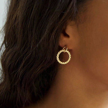 Orecchini Circolari 2,5 Cm, Spessore 2,5 Mm - Foto 6