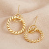 Orecchini Donna Piatti A Cerchio Ritorto In Ottone Placcato Oro 18ct E Montanti In Argento 925 Con Chiusura A Farfalla A Pressione Da Donna 2x2,5 Cm Da Donna Moda/Donna/Gioielli/Orecchini MesmerizeD - Porto Sant’Elpidio, Commerciovirtuoso.it