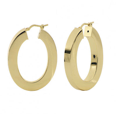 Orecchini Donna Unoaerre 1942 Cerchi Vintage