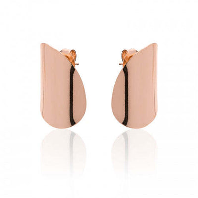 Orecchini Donna Unoaerre 2050 Bagno in Oro Rosa 24 Kt