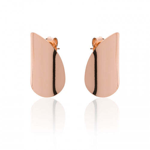 Orecchini Donna Unoaerre 2050 Bagno in Oro Rosa 24 Kt