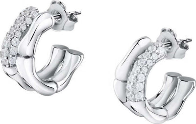 Orecchini-MORELLATO-donna-Essenza-argento-925-con-zirconi