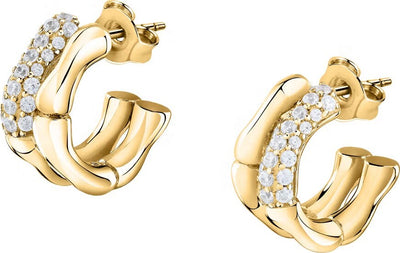 Orecchini-MORELLATO-donna-Essenza-argento-925-dorati