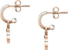 Orecchini-MORELLATO-donna-Maia-acciaio-oro-rosa-/-pietre-blu