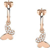 Orecchini-MORELLATO-donna-Passioni-oro-rosa-/-farfalla