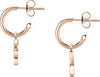 Orecchini-MORELLATO-donna-Passioni-oro-rosa-/-farfalla