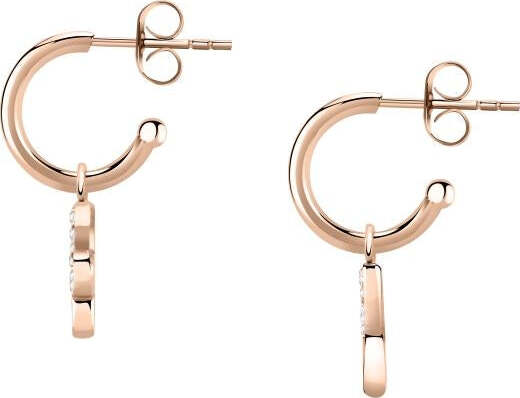 Orecchini-MORELLATO-donna-Passioni-oro-rosa-/-farfalla