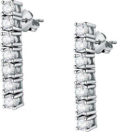 Orecchini-MORELLATO-donna-Scintille-tennis-acciaio-rodiato-argento