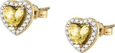 Orecchini-MORELLATO-donna-Tesori-argento-925-dorato-/-cuore