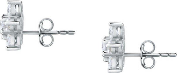 Orecchini-MORELLATO-donna-Tesori-fiori-argento-925-/-cristalli-bianchi