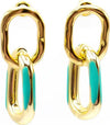 Orecchini Pendenti Glaze Da Donna Orecchini Anello Moda/Donna/Gioielli/Orecchini Leclaf - Napoli, Commerciovirtuoso.it