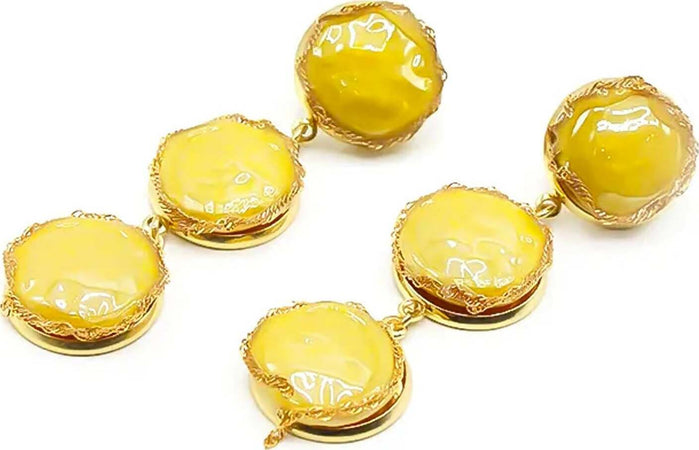Orecchini Pendenti Nacre Da Donna Eleganti 3 Perle Moda/Donna/Gioielli/Orecchini Leclaf - Napoli, Commerciovirtuoso.it