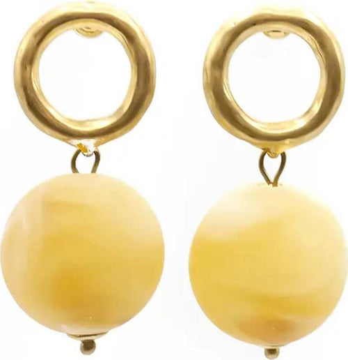 Orecchini Pendenti Sphere Da Donna Orecchini Fashion Moda/Donna/Gioielli/Orecchini Leclaf - Napoli, Commerciovirtuoso.it