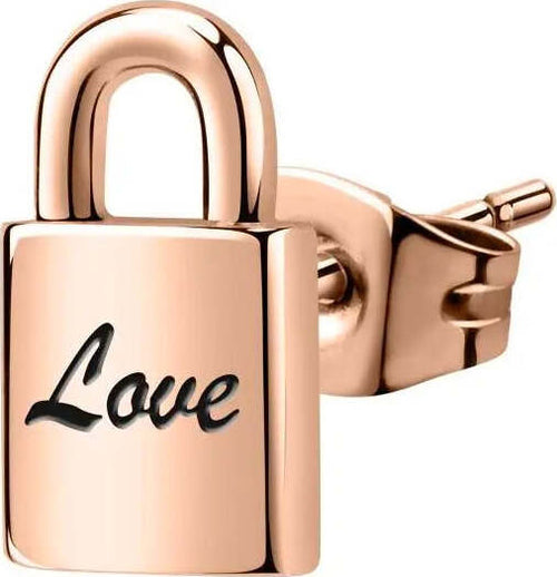 Orecchino-singolo-LA-PETITE-STORY-Love-oro-rosa---12-mm