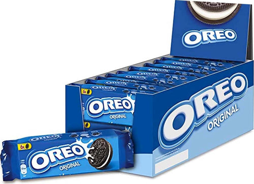 Oreo 20x Biscotti Oreo Original Monoporzione 66 Gr Snack Oreo Biscotti Al Cioccolato Con Crema Al Latte Confezione 20 Pezzi Alimentari e cura della casa/Pasticceria e prodotti da forno/Biscotti/Al cioccolato Franco Pausa Caffè - Albano Laziale, Commerciovirtuoso.it