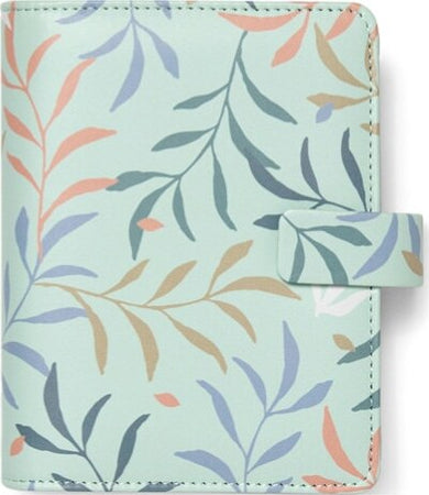 Organiser Botanical - f.to Pocket 146 x 128 x 36 mm - con cinturino - menta - Filofax Cancelleria e prodotti per ufficio/Archivio ufficio e accessori per scrivania/Archivio ufficio/Portablocchi e portamoduli Eurocartuccia - Pavullo, Commerciovirtuoso.it