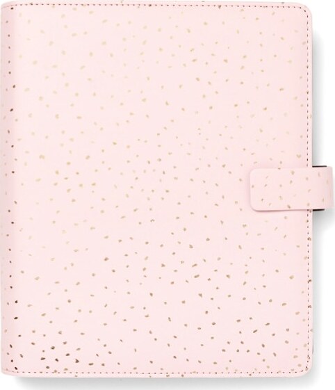 Organiser Confetti - f.to A5 - 233 x 217 x 46 mm - con cinturino - rosa - Filofax Cancelleria e prodotti per ufficio/Archivio ufficio e accessori per scrivania/Archivio ufficio/Portablocchi e portamoduli Eurocartuccia - Pavullo, Commerciovirtuoso.it