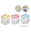 Organizer Azzurro Con Cassetti Organizzatore Scrivania Penne Trucco Cancelleria