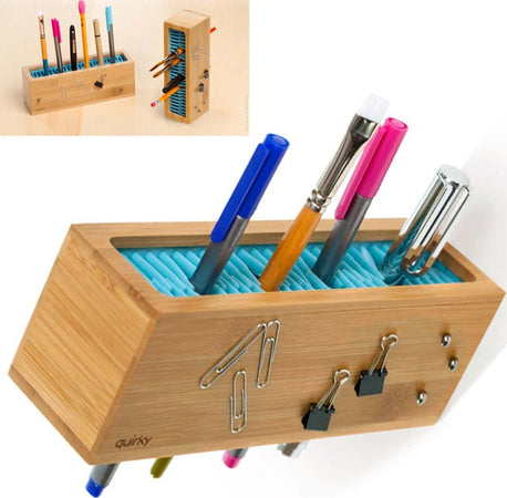 Organizer Da Tavolo Scrivania Porta Penne Pennelli Trucco Makeup Lato Magnetico Borse e Organizer Trade Shop italia - Napoli, Commerciovirtuoso.it