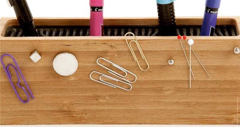 Organizer Da Tavolo Scrivania Porta Penne Pennelli Trucco Makeup Lato Magnetico Borse e Organizer Trade Shop italia - Napoli, Commerciovirtuoso.it