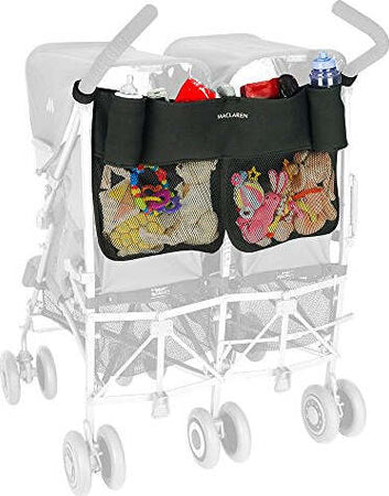 Organizer Maclaren per Twin Grey Prima infanzia/Passeggini carrozzine e accessori/Accessori e parti di ricambio/Borsa contenitore per manubrio per passeggino La Casa Del Bebè - Napoli, Commerciovirtuoso.it