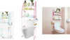 Organizer-Mensole-Scaffale-Sopra-Water-Wc-Gabinetto-Bagno-Salvaspazio