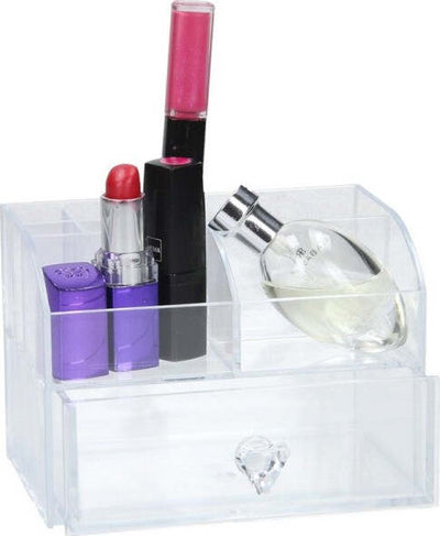 Organizer-Organizzatore-Cosmetici-Scatola-Ordinamento-Trucchi-In-Acrilico