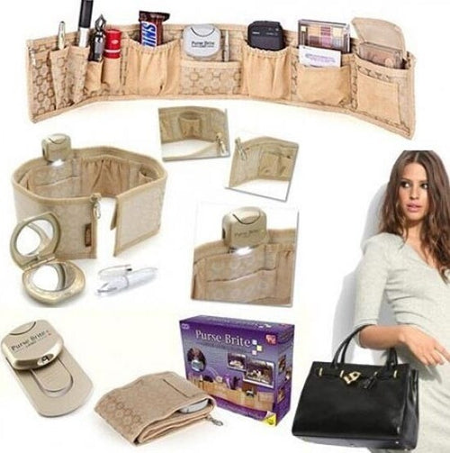 ORGANIZER ORGANIZZATORE PER BORSA E VALIGIE PURSE BRITE CON LED CINTURA ORDYBAG Moda/Valigie borse e accessori da viaggio/Accessori/Accessori tascabili/Organizer borsa Trade Shop italia - Napoli, Commerciovirtuoso.it