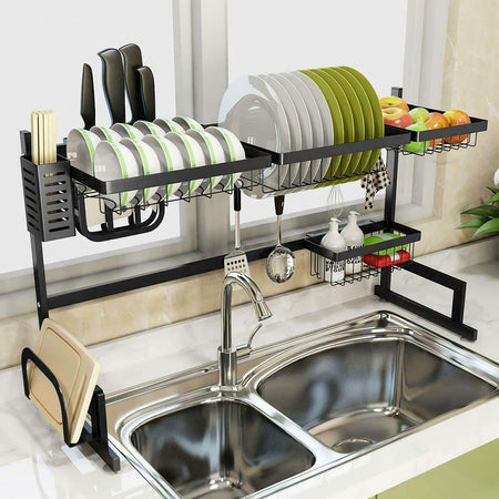 Organizer Organizzatore Per Cucina Scolapiatti Scaffale Da Appoggio Ripiani 62cm Casa e cucina/Organizzazione interni/Contenitori e barattoli da cucina/Portaoggetti e supporti/Scolapiatti Trade Shop italia - Napoli, Commerciovirtuoso.it