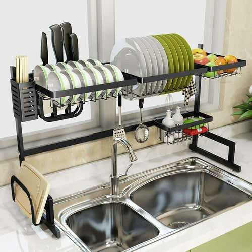 Organizer Organizzatore Per Cucina Scolapiatti Scaffale Da Appoggio Ripiani 62cm Casa e cucina/Organizzazione interni/Contenitori e barattoli da cucina/Portaoggetti e supporti/Scolapiatti Trade Shop italia - Napoli, Commerciovirtuoso.it