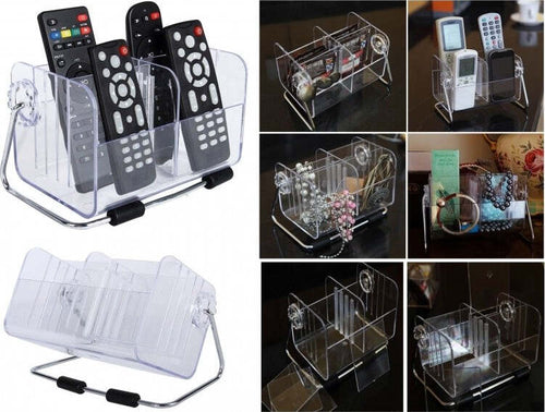 ORGANIZER ORIENTABILE 6 SCOMPARTI REGOLABILI PORTA CELLULARI GIOIELLI ACRILICO Casa e cucina/Organizzazione interni/Organizzazione guardaroba/Ripiani pensili Trade Shop italia - Napoli, Commerciovirtuoso.it
