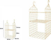 Organizer Per Armadio 3 Ripiani Con Ganci Grucce Salvaspazio 65x28.5x28.5cm 70944 Casa, arredamento e bricolage > Soluzioni salvaspazio > Organizer per Armadi Trade Shop italia - Napoli, Commerciovirtuoso.it
