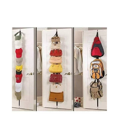 Organizer Per Borse Cappelli Con Elastico Regolabile Per Porta Con 16 Ganci
