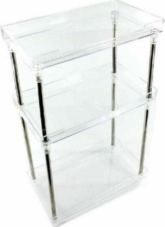 Organizer Per Cosmetici Make Up Profumo Trucchi Bagno Multiuso 3 Ripiani Salute e Bellezza > Make Up e Cosmetici > Portatrucchi Trade Shop italia - Napoli, Commerciovirtuoso.it