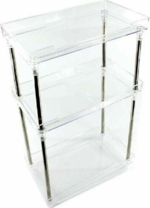 Organizer Per Cosmetici Make Up Profumo Trucchi Bagno Multiuso 3 Ripiani Salute e Bellezza > Make Up e Cosmetici > Portatrucchi Trade Shop italia - Napoli, Commerciovirtuoso.it