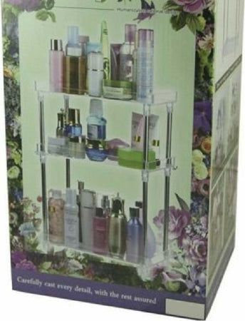 Organizer Per Cosmetici Make Up Profumo Trucchi Bagno Multiuso 3 Ripiani Salute e Bellezza > Make Up e Cosmetici > Portatrucchi Trade Shop italia - Napoli, Commerciovirtuoso.it