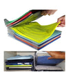 Organizer Per Magliette Salvaspazio T-shirt Pieghevole Cabina Armadio Cassetto