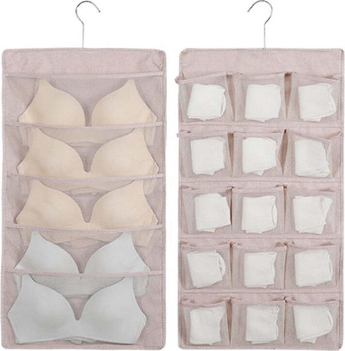 ORGANIZER PER PORTA REGGISENI CALZE E BIANCHERIA INTIMA A DUE LATI 15/30 POSTI  Trade Shop italia - Napoli, Commerciovirtuoso.it