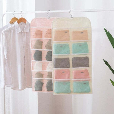 ORGANIZER PER PORTA REGGISENI CALZE E BIANCHERIA INTIMA A DUE LATI 15/30 POSTI  Trade Shop italia - Napoli, Commerciovirtuoso.it