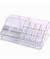 Organizer Portatrucchi Trasparente 16 Scomparti Cosmetici Espositore Makeup 10250