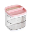 Organizer Rosa Con Cassetti Organizzatore Scrivania Penne Trucco Cancelleria